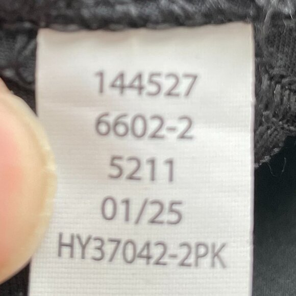 Yogalicious Lux Edge Cruiser Super Hi Rise Poly Blend Athletic Shorts Black Sz S - Picture 7 of 8